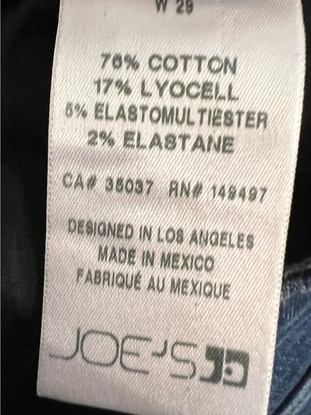 Joe's Jeans Dark Indigo Skinny Jeans - Picture 11 of 11